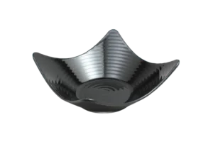 קערת רוז 20.2X8.7 מלמין שחור***221908b