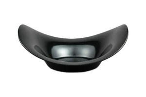 קערה מרובעת מנדי 31X31X13 מלמין שחור***224414b