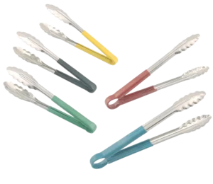 מלקחיים נירוסטה מצופה גומי כחול 40 ס"מ