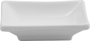 כלי לרוטב מלבנית פורצלן 9X6 ס"מ 100A0312