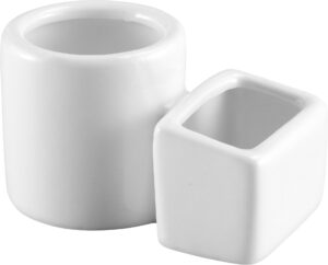 כלי למקלות ושקיות סוכר פורצלן 100A4857