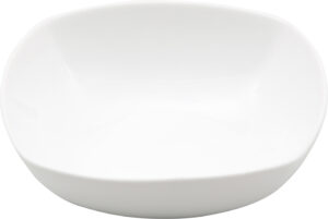 צלחת עמוקה מרובעת צים פורצלן 17ס"מ 100A5711