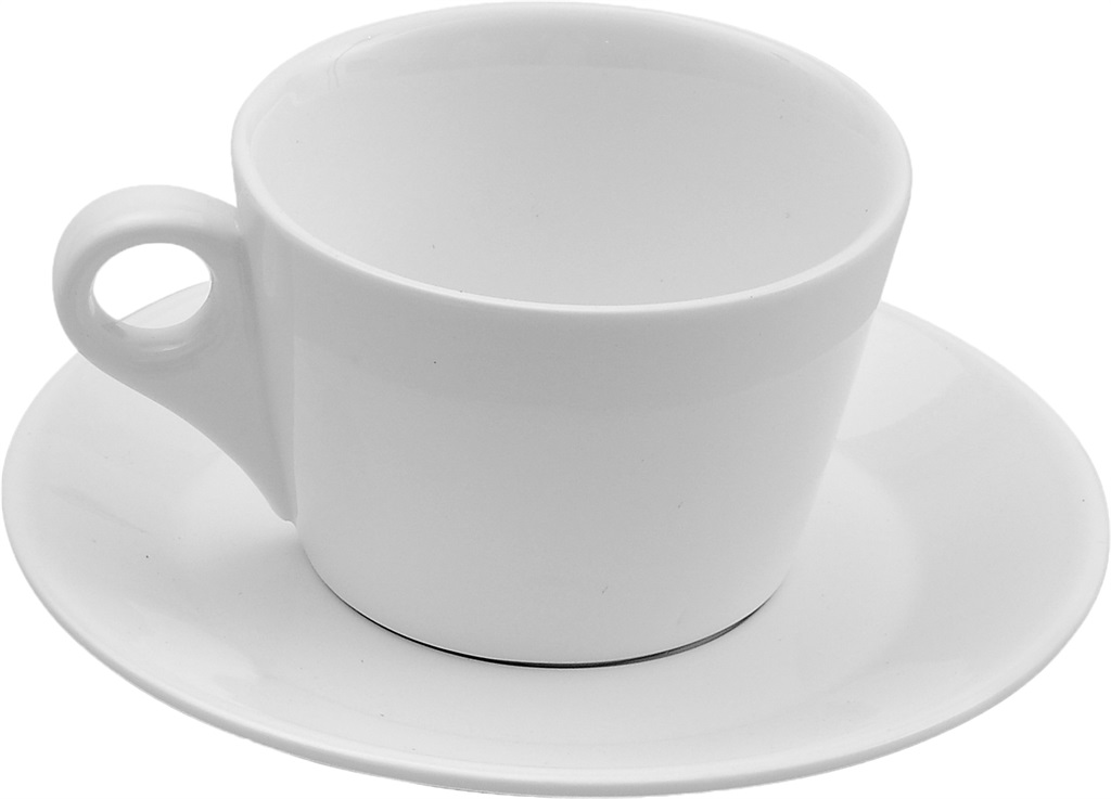 ספל קפוצ'נו רומא פורצלן לבן 100A7506