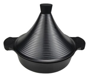 מכסה טאגין יציקה שחור 28 ס"מ C.P 11306628