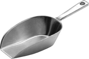 כף מזון אלומיניום בסיס שטוח 55 גרם מ"מ***15300055