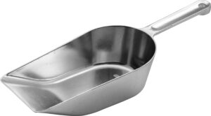 כף מזון אלומיניום בסיס שטוח 480 גרם 310 מ"מ***15300310