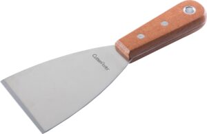 שפכטל נירוסטה ידית עץ 7.5ס"מ קטרפילר***15305001