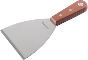 שפכטל נירוסטה ידית עץ 10 ס"מ קטרפילר***15305002