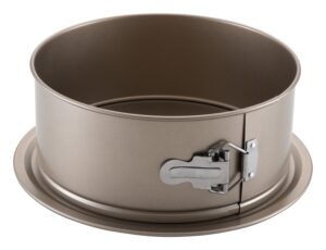 תבנית קפיץ טפלון תחתית רחבה זהב 24X10 ס"מ***18006324