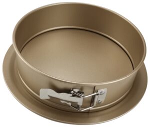 תבנית קפיץ טפלון תחתית רחבה זהב 22X7 ס"מ***18006522