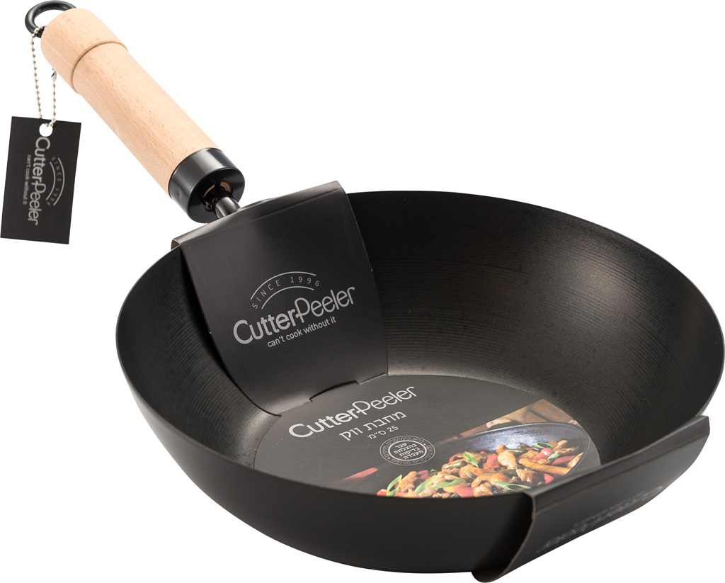 ווק יפני ידית עץ 30ס"מ***FP-512LJ