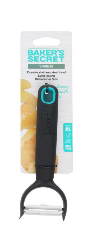 קולפן Y ידית שחורה מביתBaker secret (חדש)