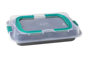 תבנית 12 שקעים לבראוניז  סדרת פרימיום מבית Baker secret (חדש)