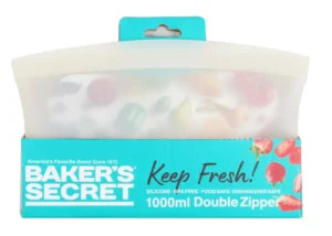 שקית אחסון סיליקון L מביתBaker secret (חדש)