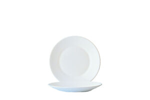 צלחת 15.5 ס"מ רסטרנט לבן***22506