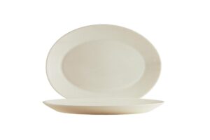 פלטה אובל 29 ס"מ שנהב***48087