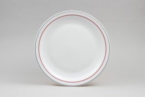 צלחת 23.5 ס"מ הוטל ולרי אדום***L3462