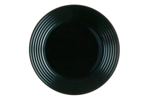 צלחת סטיירו 27 ס"מ שחור***L7614