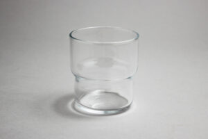 כוס לוג 22 ס"ל OF מחוסמת ונערמת***L8690