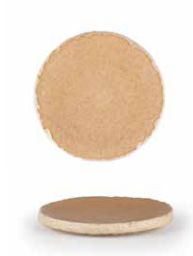 צלחת פורצלן 21 ס"מ Stone Mocarlo חום STN21DU855A46