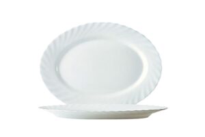 פלטה אובל 35 ס"מ טריאנון***d6877