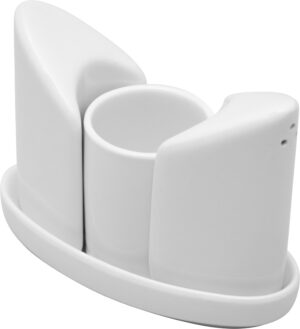 סט מלח, פלפל קיסמים פורצלן 100A0174