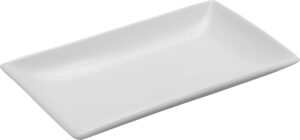 צלחת מלבנית תים פורצלן 16X10ס"מ 100A1652