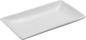 צלחת מלבנית תים פורצלן 23X13ס"מ 100A1653