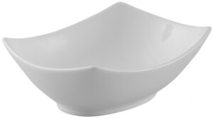 קערה מלבנית יפני פורצלן 22X17ס"מ 100A8956