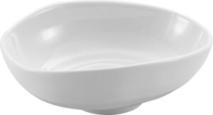 קערה אובלי פורצלן לבן 17X14X6 ס'מ 10A24606