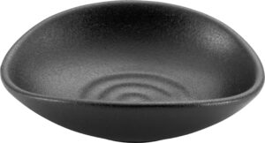 קערה אובלי פורצלן שחור 13X11 ס'מ 11124603