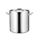 סיר נירוסטה מוסדי 50X50 ס"מ 98L +מכסה