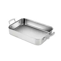 רוסטר מלבני 33X23X7 ס"מ נירוסטה