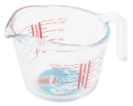 כד מידה זכוכית 500 מ"ל מביתBaker secret (חדש)