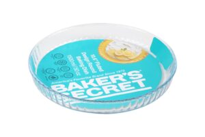 תבנית אפייה עגולה מזכוכית בגודל 27 ס"מ מבית Baker's Secret