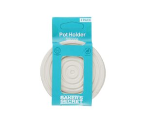 4 יחידות בסיס עגולים לסירים בקוטר 10 ס"מ מבית Baker's Secret