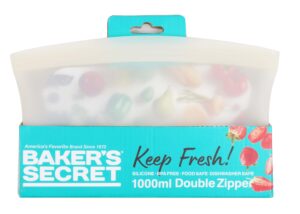 שקית אחסון סיליקון L מביתBaker secret (חדש)