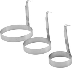 טבעת פנקייק נירוסטה 10.5X2.5 ס"מ***13601010