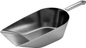 כף מזון אלומיניום בסיס שטוח 2580 גרם 500 מ"מ***15300500