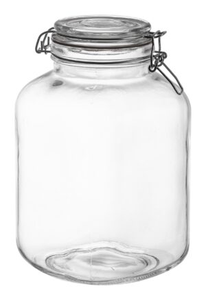 צנצנת מרובעת הרמטית 3 ליטר 18280823