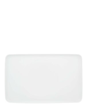 פלטה מלבנית 41.9X22.2 ס"מ 21111822 SILK R WH