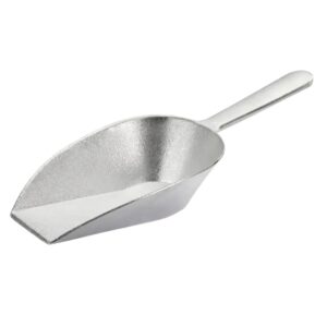 כף מזון אלומיניום לקרח בסיס שטוח 16 OZ