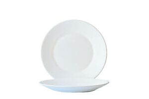 צלחת 23.5 ס"מ רסטרנט לבן***22522