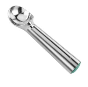 כף גלידה כספית ירוק  .