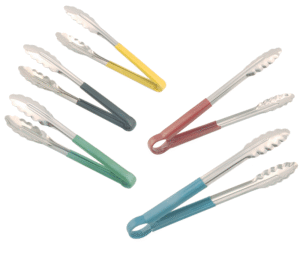 מלקחיים נירוסטה מצופה גומי כחול 30 ס"מ