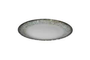 צלחת פורצלן 23 ס"מ RUST GREEN א BNEO23DU89A733