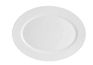 פלטה אובלית פורצלן 33X26 ס"מ PERLA פרלה 21101973_#