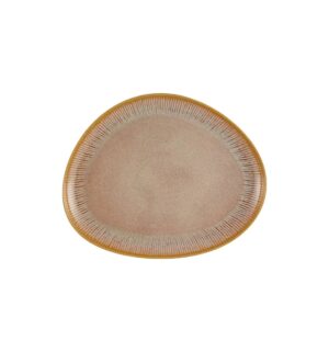פלטה אובלית פורצלן 38 ס"מ  SHANGRILA 37006100