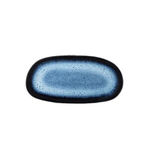 פלטה אובלית 20X10 ס"מ כחול 37006431 FLORAL SC