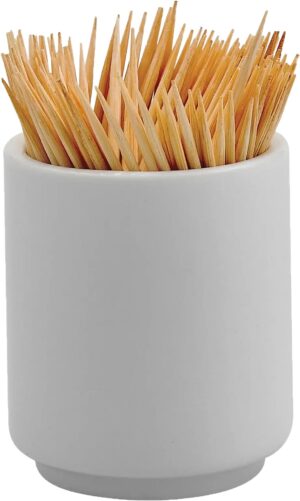 כלי לקיסמים פורצלן 5.5X4 ס"מ 100A3912